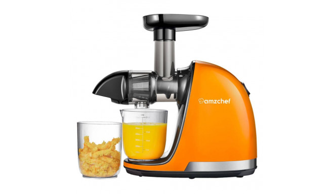 AMZCHEF 1501-OG-SM (orange) slow juicer.