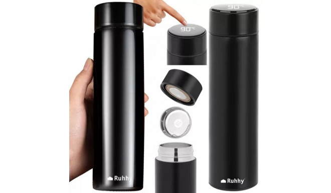 Ruhhy (3261) THERMOS BOTTLE WITH LED DISPLAY AND TEMPERATURE CONTROL 500ml