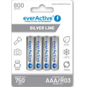 Everactive rechargeable HR03 750mAh Always ready Блистерная упаковка 4шт.