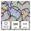 Emos D5AM03 Garland String 200x LED / 6W / IP44 / 20m