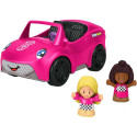 Barbie Little People auto + 2 nukku