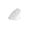 VERTICAL MOUSE NATEC CRAKE 2 WIRELESS 2400DPI BLUETOOTH 5.2 + 2.4GHZ WHITE