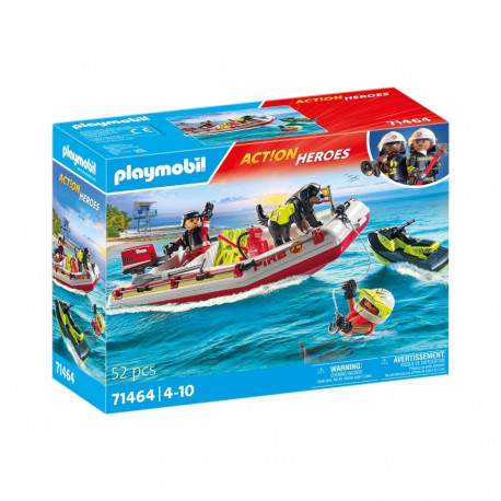 PLAYMOBIL ACTION HEROES Tuletõrjepaat scooteriga 71464