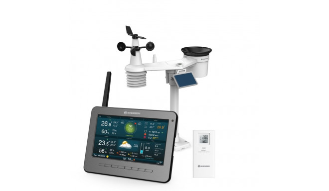 WIFI HD TFT professionaalne ilmakeskuse ilmajaam koos 7-in-1 anduriga
