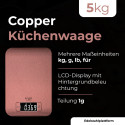 AD 3183 copper Waga kuchenna - 5kg