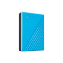 WD My Passport 6TB kaasaskantav kõvaketas USB3.0 ja USB2.0 ühilduv Sinine Jaemüük