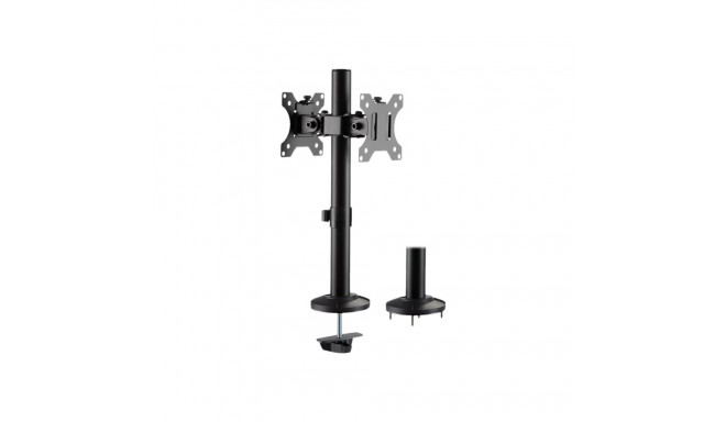 LOGILINK BP0109 Dual Monitor mount 17-32inch steel two-sided