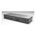 I-TEC Thunderbolt 4 2x Display Dock Kolmas Generatsioon 7x USB + sealhulgas 1x TB4 2.5GLAN PD 92W 1m