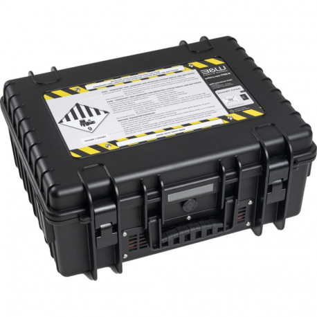 BW Outdoor Battery.case 908.8. Transport & Storage of defective lithium batteries, black
