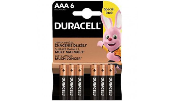 Duracell AAA /R03 6pcs