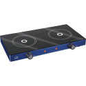 JATA V142 hob Black, Blue Countertop Ceramic 2 zone(s)