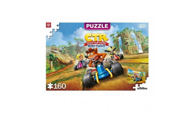 Cenega Kids Puzzle: Crash Team Racing Nitro-Fueled Jigsaw puzzle 160 pc(s) Video game