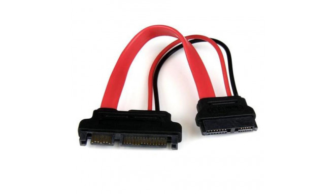 StarTech.com 6in Slimline SATA to SATA Adapter with Power - F/M