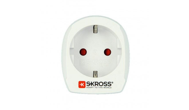 Skross 1.500203-E power plug adapter Type B Universal White