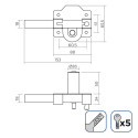 Safety lock EDM