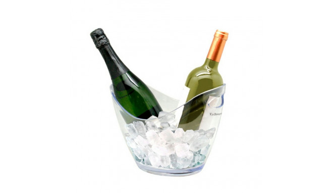 Ice Bucket Vin Bouquet Transparent PS (2 bottles)