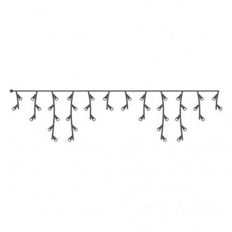LED Kardinavalgusti EDM 71482 Icicle Easy-Connect 100 W 0,72 W 200 x 50 cm