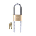 Key padlock EDM Adjustable Brass