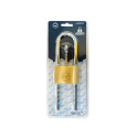 Key padlock EDM Adjustable Brass Bow (6-16 cm)