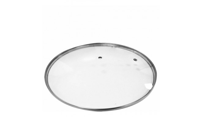 Frying Pan Lid EDM 00716 76686 Transparent Crystal Ø 28 cm Replacement Pan