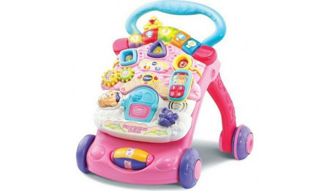 Kolmratas Vtech Super Trotteur Parlant 2 En 1 Rose Roosa