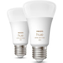 "Philips Hue White & Col. Amb. E27 Doppelpack 2x570lm 60W!-"