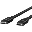 "Belkin USB4 Kabel, USB-C/USB-C, 40 Gbit/s, 100W, 0.8m, schwarz"