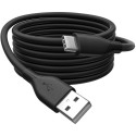 "Digitus USB-A > USB-C 2.0 (ST-ST) 1m Ladekabel Silikon 60W Schwarz"