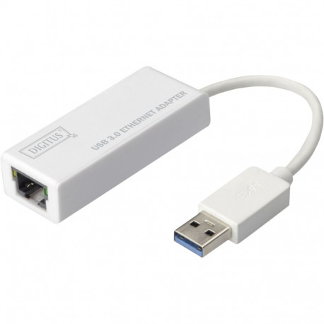 Digitus | USB 3.0 to Gigabit Ethernet Adapter USB-A Male, 10/100/1000 Mbps | DN-3023 | Network Adapt