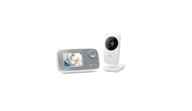 Motorola Video Baby Monitor VM482 2.4" White/Grey