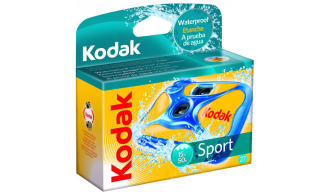 Kodak одноразовая камера Fun Aquatic Sport 27 (срок годности истек)