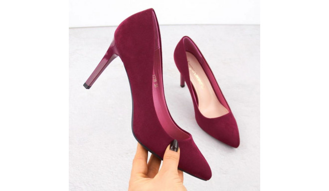 Sergio Leone 1339 W SK428C Suede Pumps (36)