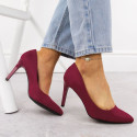 Sergio Leone 1339 W SK428C Suede Pumps (37)
