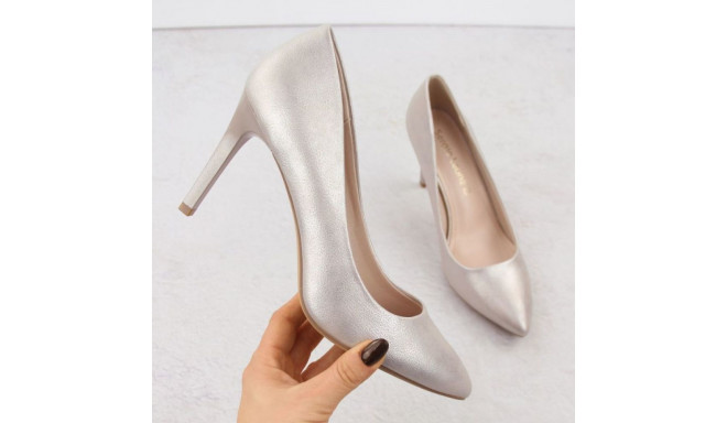 Sergio Leone 1339 W SK428B Suede Pumps (39)