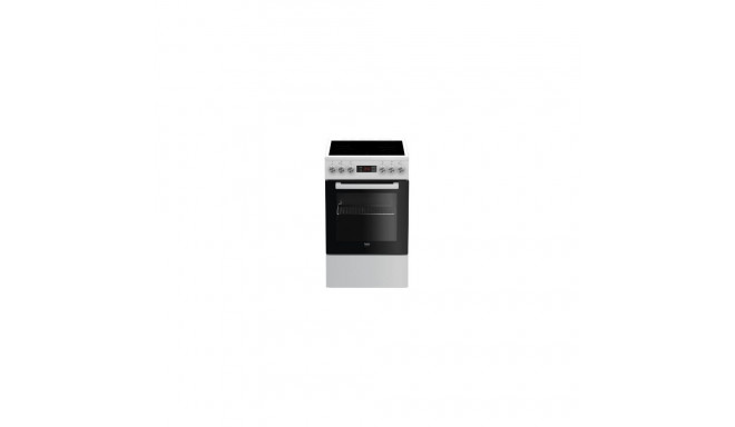 BEKO Electric Cooker FSM57300GW, 50 cm, White