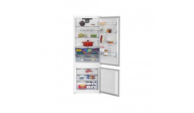 BEKO Built-In Refrigerator BCNE400E40SN, Width 69 cm, Height 194 cm, Energy class E, HarvestFresh, N