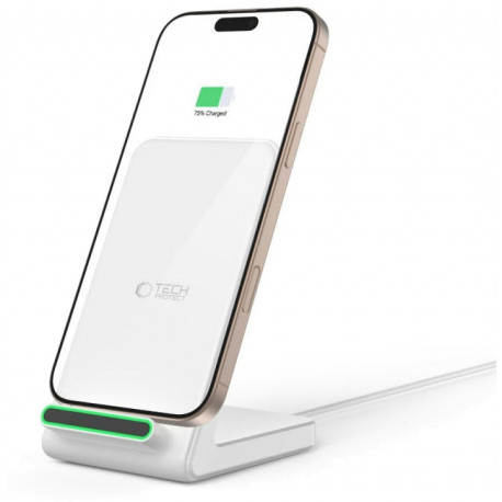 Tech-Protect juhtmevaba laadija A40 QI15W, valge