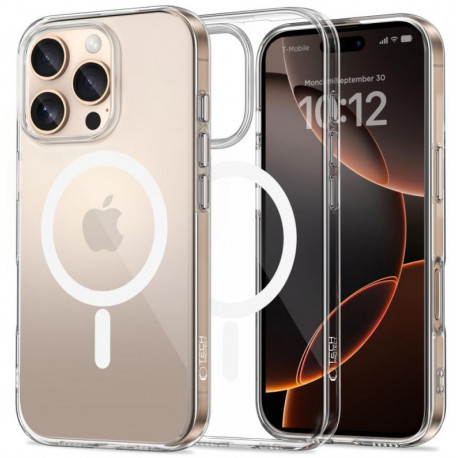 Tech-Protect kaitseümbris FlexAir Magsafe Apple iPhone 16 Pro Max, läbipaistev