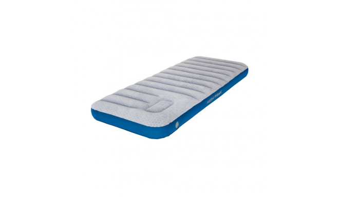 High Peak Cross Beam Single Extra Long Velor Mattress Gray Blue 40043
