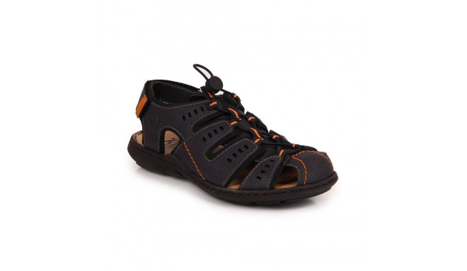 Closed sandals Rieker M 22021-14 navy blue (42)