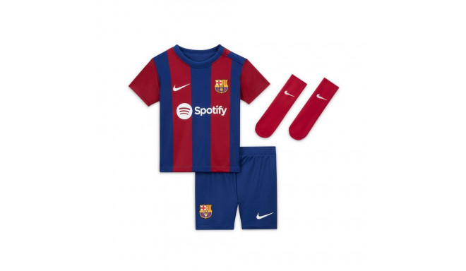 Nike FC Barcelona 2023/24 Home Jr DX2815-456 football kit (75-80 cm)