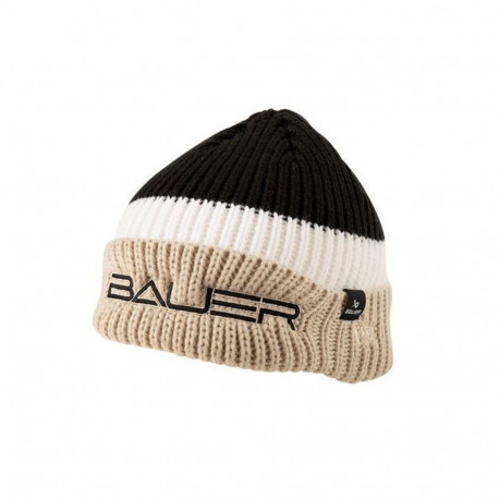 Bauer NE Colorblock Toque Winter Hat 1062311 (czarny)