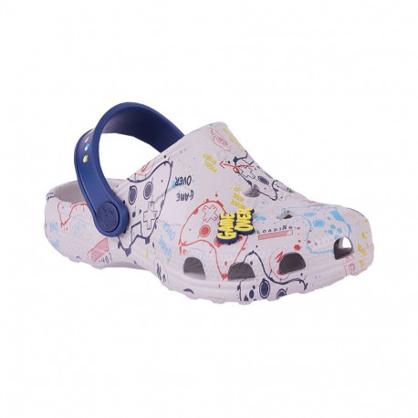 Coqui Little Frog Game Over Jr Clogs 8701-249-3021 (31-32)