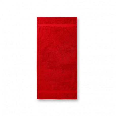 Malfini Terry Towel MLI-90307 red towel (50 x 100 cm)