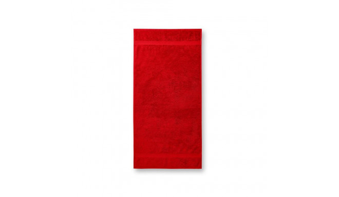 Malfini Terry Towel MLI-90307 red towel (50 x 100 cm)