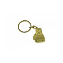 Steel glove keychain 18051-01 (złoty)