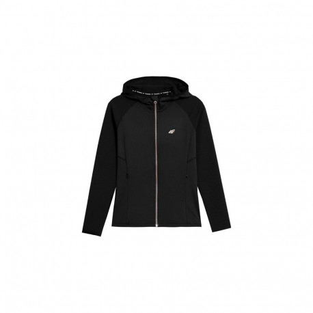 4F W sweatshirt H4Z21-BLDF012 black (S)