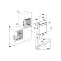 Integreeritav ahi Whirlpool W6OS44S2HBL