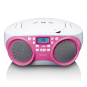 Portable FM-radio/CD/MP3/USB player Lenco SCD301PK