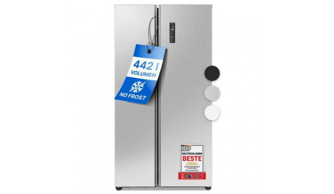 Side-by-side külmik Bomann SBS7344IX, inox